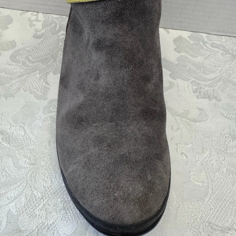 Keen‎ Morrison Mid Boot Comfort Gray Leather Booties Women’s 7 Sleek Durable